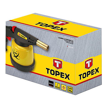 Лампа паяльная газовая TOPEX 190 г с пьезоподжигом (44E143)