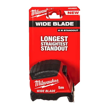 Рулетка Milwaukee WIDE BLADE 5 м (4932499203)