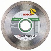 Диск алмазний суцільний Bosch Professional for Ceramic 115х22,23 мм (2608602201)