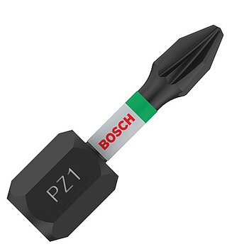 Бита Pozidriv ударная Bosch Impact Control 1/4" PZ1 2 шт. (2608522400)